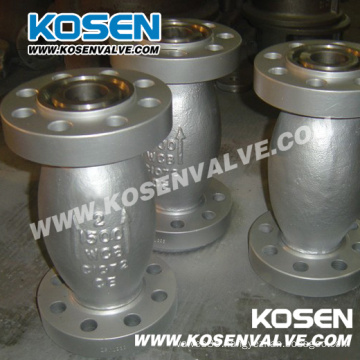 Cast Steel Axial-Flow Type Valve